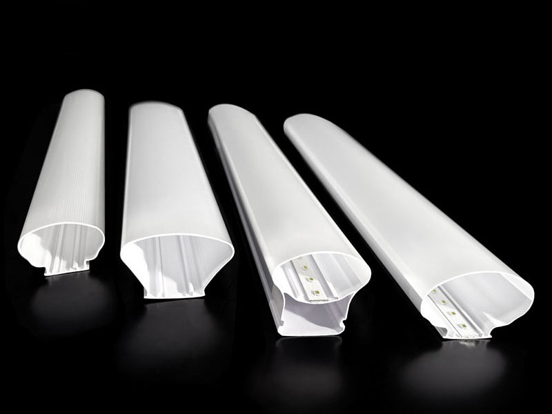 Extruded LED Light Housing Covers