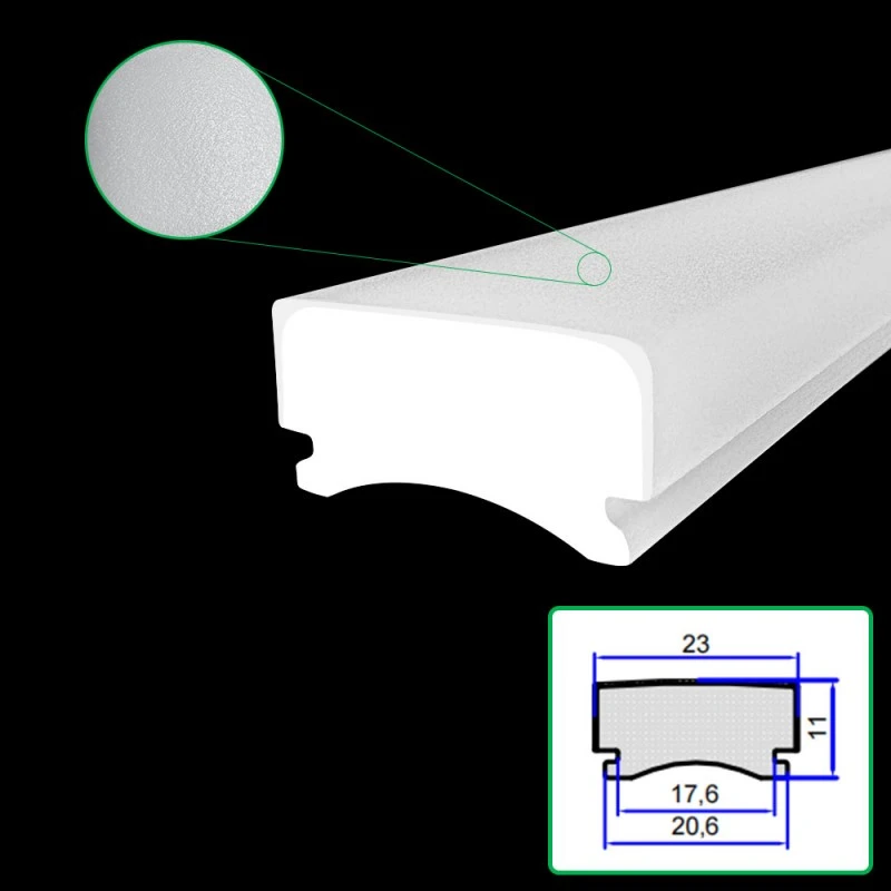 Acrylic Frosted Extrusion Lampshade