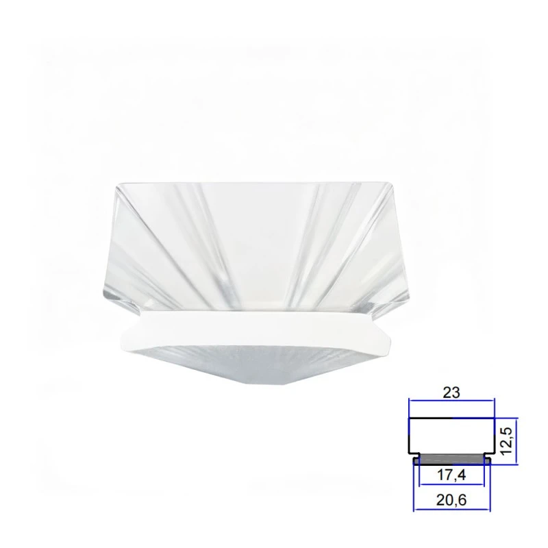 Acrylic Transparent Extrusion Lampshade