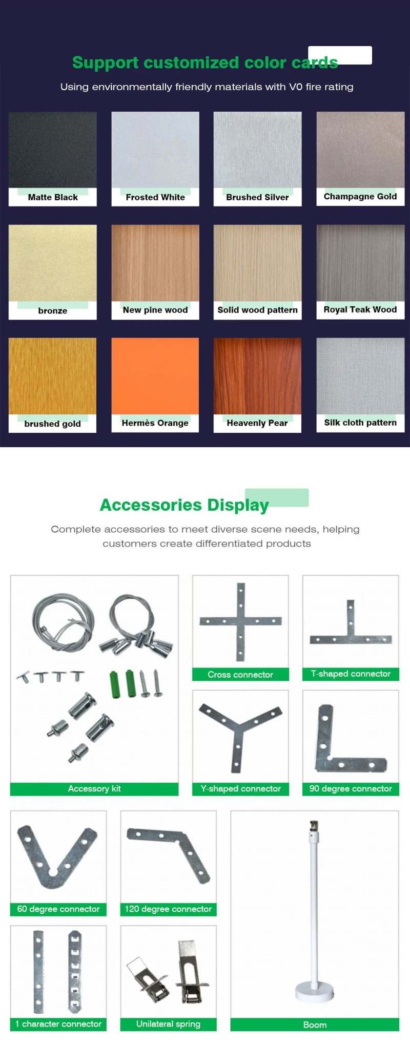 Extruded Office Light Housing Kit
