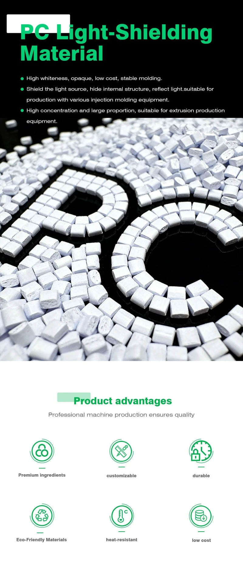 Modified PC Light-Shielding Material