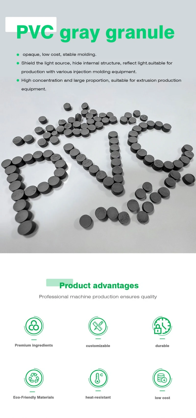PVC Grey Material