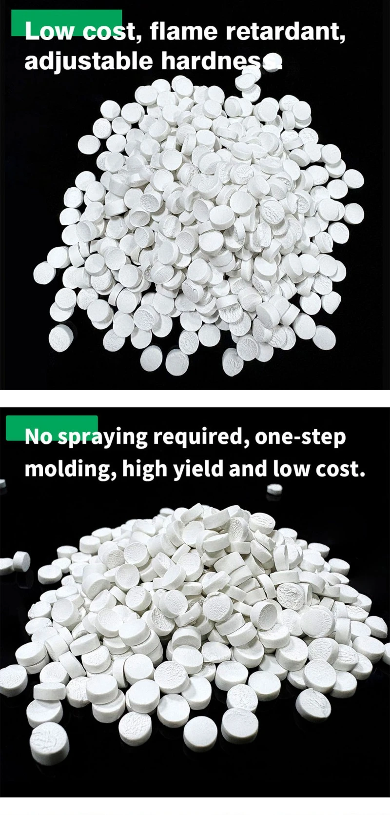 PVC Porcelain White Material