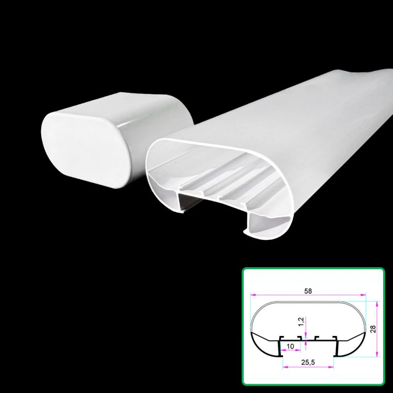 Extruded Purification Lamp Housing Kit