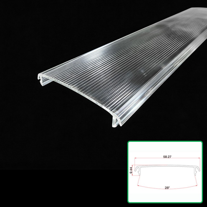 Polycarbonate Transparent Extruded Lampshade